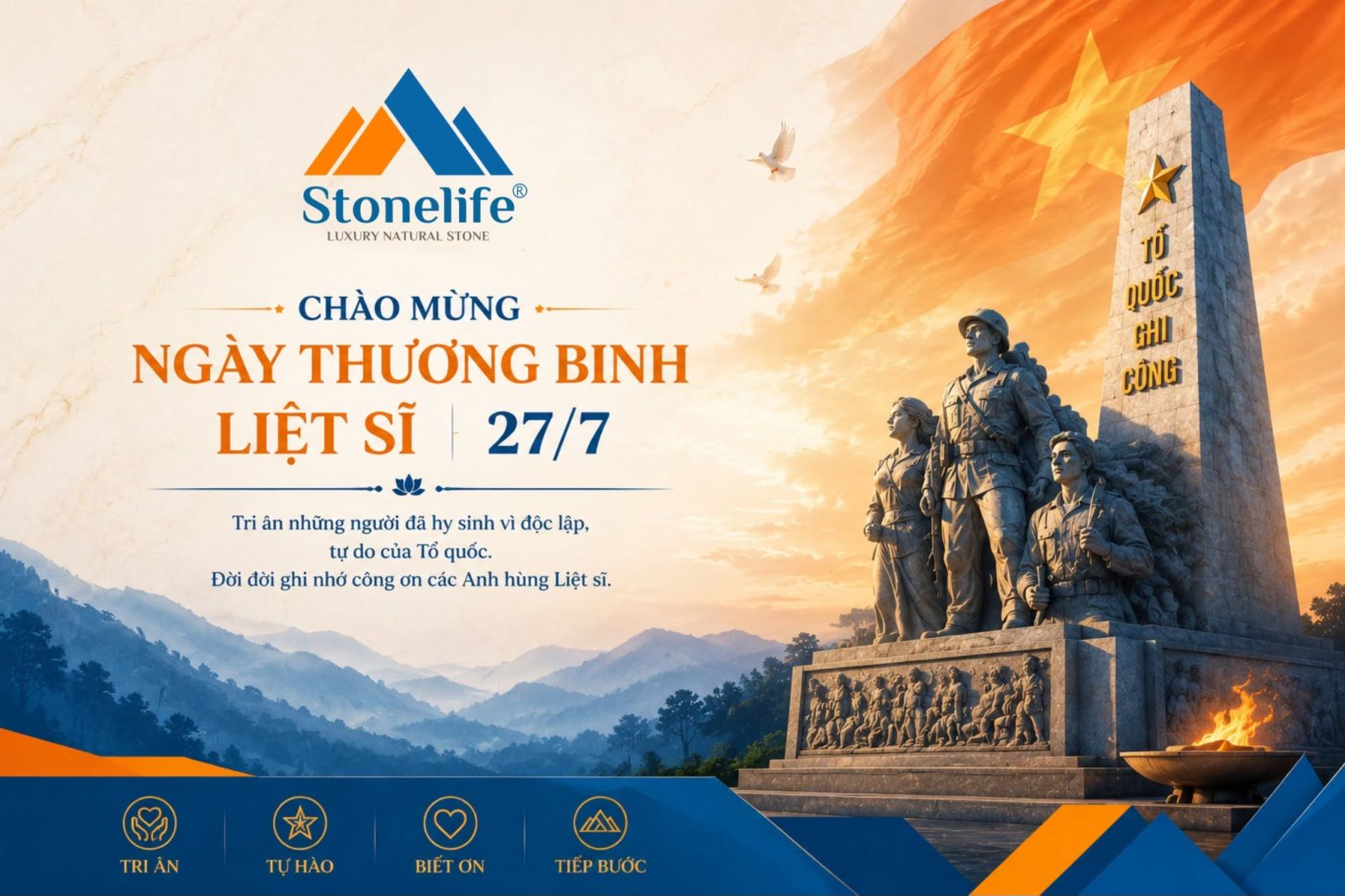 Tri ân Ngày Thương binh – Liệt sĩ 27/7