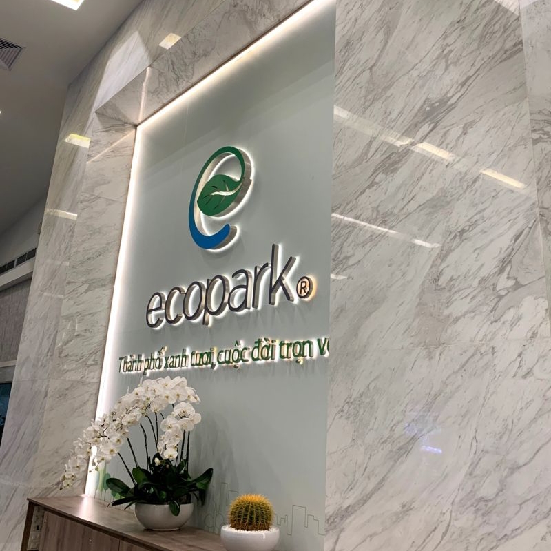 Hành Trình Thi Công Sảnh Đón Tập Đoàn Ecopark Cùng StoneLife
